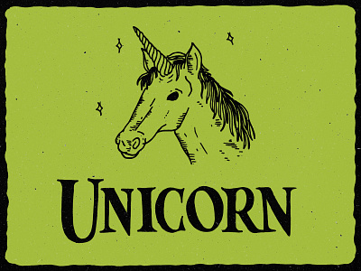 U is for Unicorn alphabet color halloween handletter handlettering handmade illustration illustrator inktober lettering spooky typography unicorn