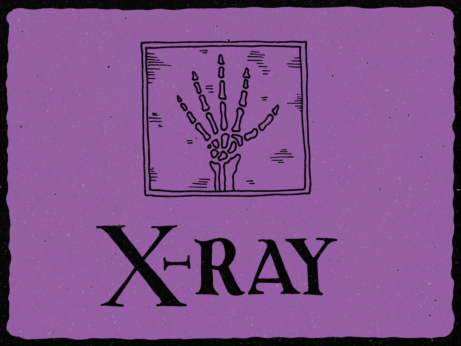 X is for XRay by Laurel Fisher on Dribbble