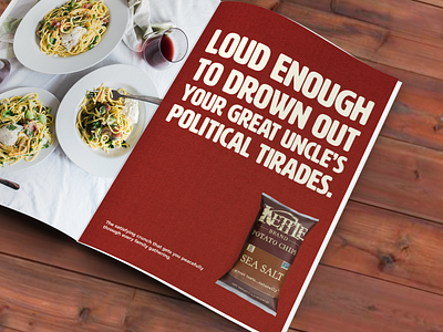 Kettle Chips Ad Concept