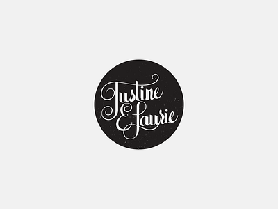 Justine E. Laurie, CPA handlettering lettering logo logo design