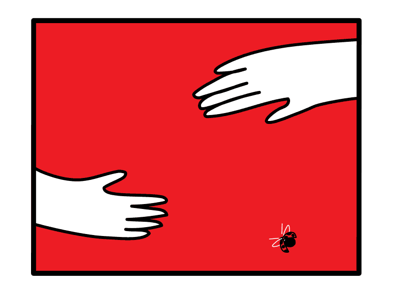 LadyBug animation gif hands ladybug love motion
