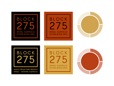 Block 275 branding cold pressed canola oil logo design perth western australia small business