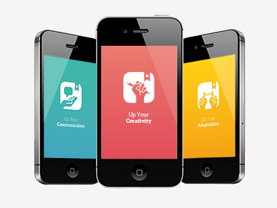 Learning Pills application ios mobile smartphone ui design ux design uxui design