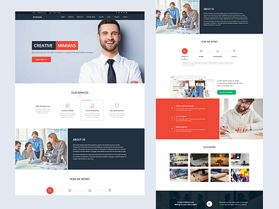 Mimian - Business WordPress Theme