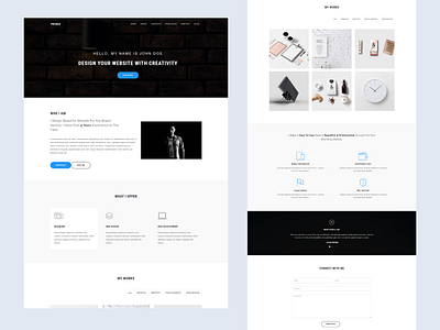 Probiz - Profesyonel WordPress Theme agency creative designer freelance illustration minimalist onepage personal personal portfolio personal wordpress portfolio responsive resume rtl showcase webdesign website wordpress