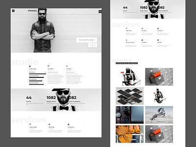 Violetta - Multi-purpose Portfolio WordPress Theme