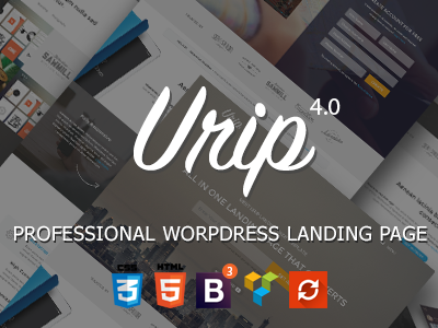 Urip - Landing Page WordPress