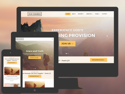 Our Church - Church WordPress Theme