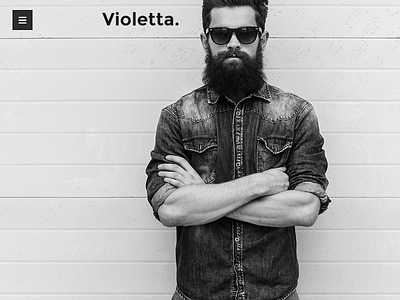 Violetta - Multi-purpose Portfolio WordPress Theme agency blog bootstrap creative creative theme marketplace minimal minimalist photography responsive resume retina showcase