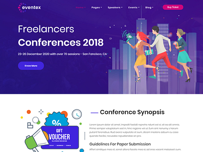 Eventex - Multiple Events Responsive WordPress Theme