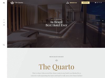 The Quarto - Responsive Modern WordPress Hotel Theme