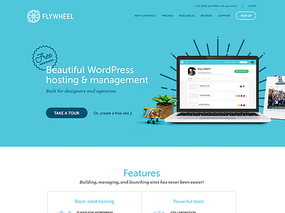 Flyhweel Homepage