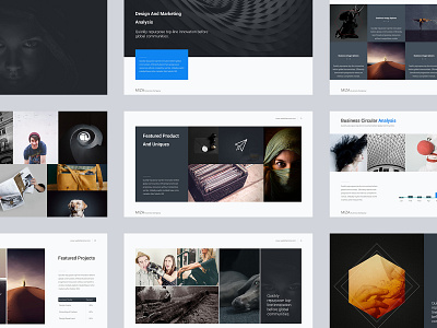 Miza - Minimal & Creative Presentation Template