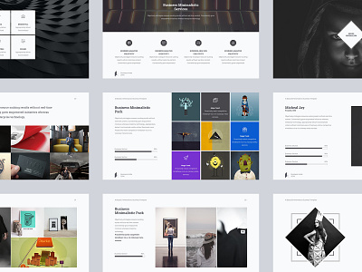 Komand - Minimal & Business Presentation Template