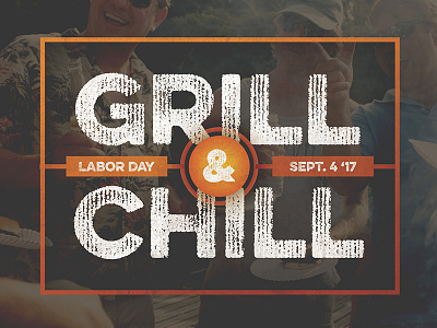 Labor Day 2017 barbecue chill day grill labor orange
