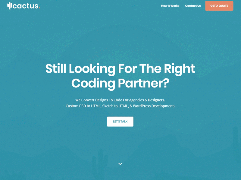 Cactus Coding Homepage