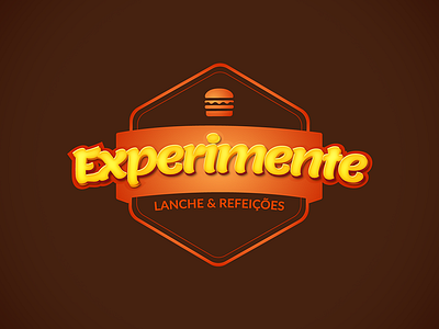 Experimente brasil design experimente food graphic gráfico lanche logo logotipo manaus marca