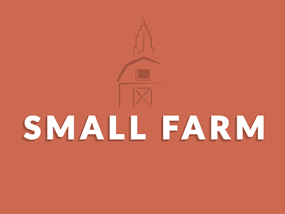 Small Farm Lockup farm lockup logo nyc