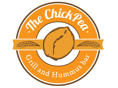 The Chick Pea illutrastor logo design photoshop