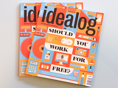 Idealog Cover idealog illustration vector