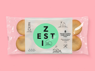 Zesti biscuits 2 packaging vector