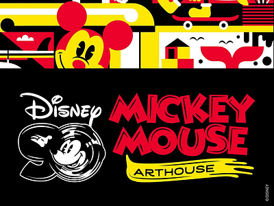 90 Years of Mickey Mouse (flyer layout Eddie Zammit)