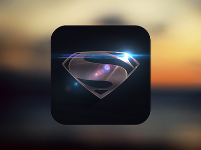 Symbol of 'Hope' - Man of Steel app apple comic dc hope icon ios iphone superhero superman