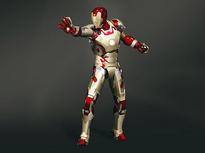 Vector Art - Ironman Armor XLII