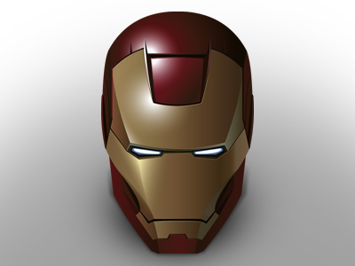 Ironman's Helmet illustration ironman marvel vector