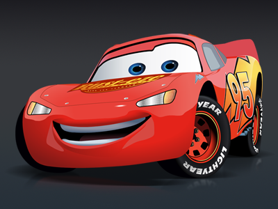 Lightning McQueen by Rames Harikrishnasamy on Dribbble