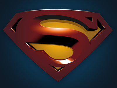 Superman Returns Logo illustration logo superhero superman vector