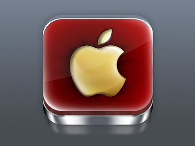 Apple's Award icon apple award hd icon ios iphone photoshop retina store white