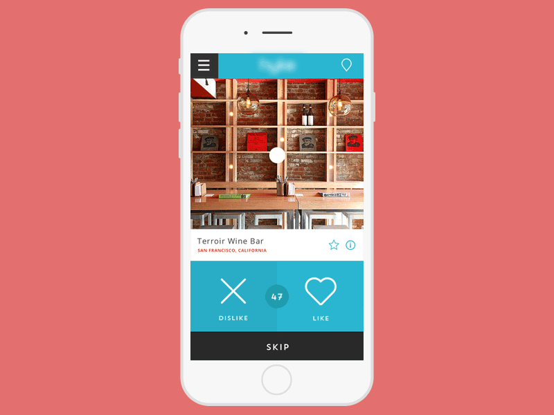 App-etizer animation gif clean flat app iphone