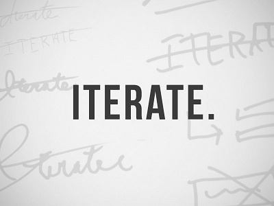 Iterate