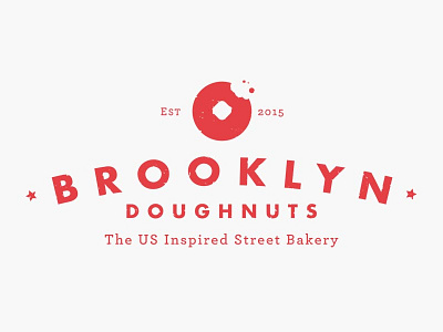 Brooklyn Doughnuts brand doughnuts food logo
