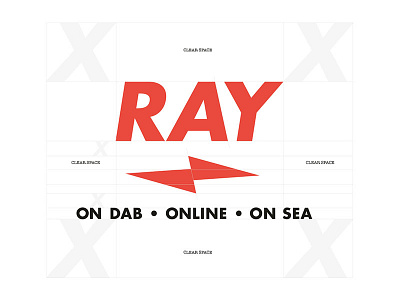 Ray Mark Up brand logo design typography