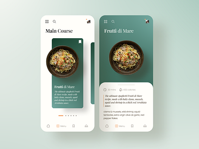 Italian Restaurant App Concept