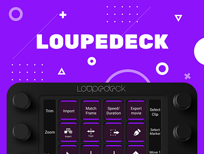 Loupedeck (New) illustration loupedeck vector