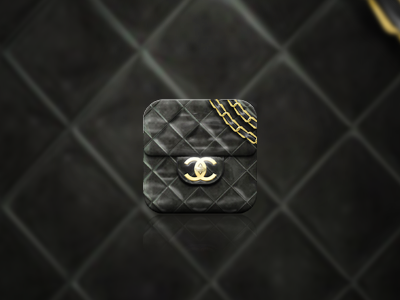 Chanel vintage bag icon