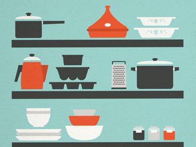 Kitchen Illustration illustration