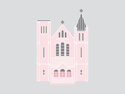 Church illustration vector