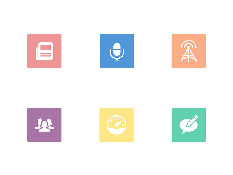 Resource Icons app design icon illustrator