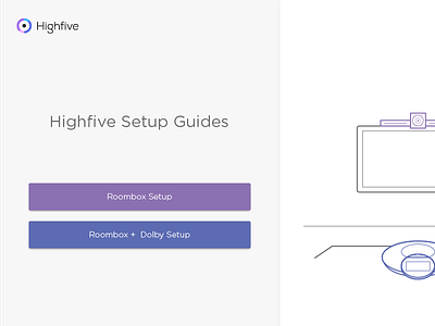 Hardware Setup Instruction Guides guides icons illustrations instructions manual setup website