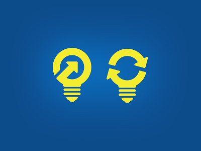 Light Bulb Recycling Logo Concepts (unused)
