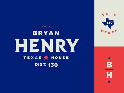 Political logo branding campaign election logo political politics texas typography vote