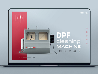 Studio Nine | DPF Cleaning Machine branding design web website