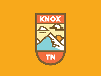 Knoxville pt. I clouds knox knoxville mountains pin sky sun tennessee tn vector