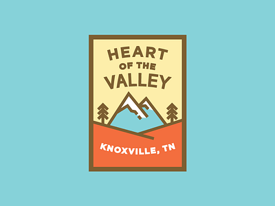Knoxville pt. III clouds heart of the valley knox knoxville mountains pin sky sun tennessee tn vector