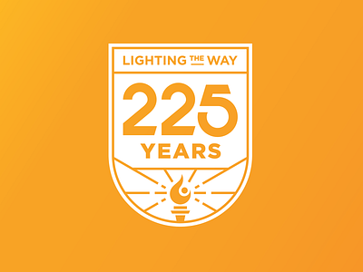 225th Anniversary Final pt. II anniversary brand brand design brand identity campaign flame knoxville light tennessee tn university of tennessee
