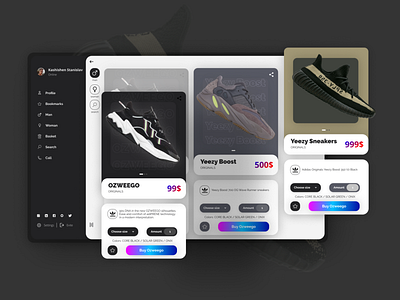 Shoes Shop Desktop UI/UX Design adidas adidas originals adobe app branding design figma gradient icon minimal shoes shoes app type ui ux web website